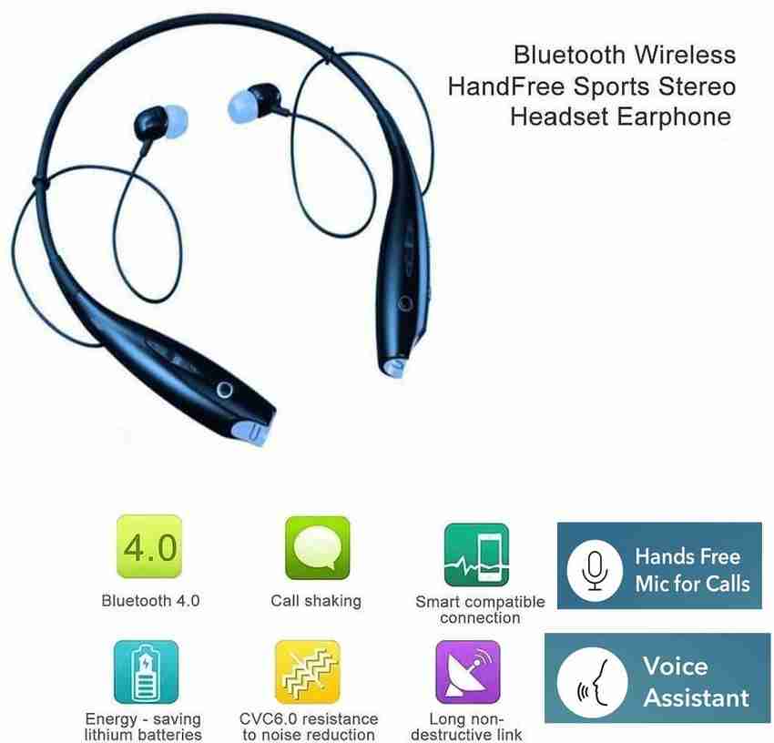 BAGATELLE High Quality Neckband Bluetooth Hbs 730 Earphone Headset Earbud Bluetooth Price in India Buy BAGATELLE High Quality Neckband Bluetooth Hbs 730 Earphone Headset Earbud Bluetooth Online BAGAT...