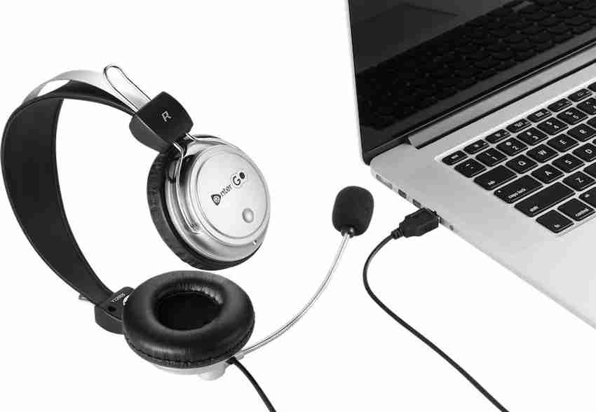 Usb wired headset on sale with microphone