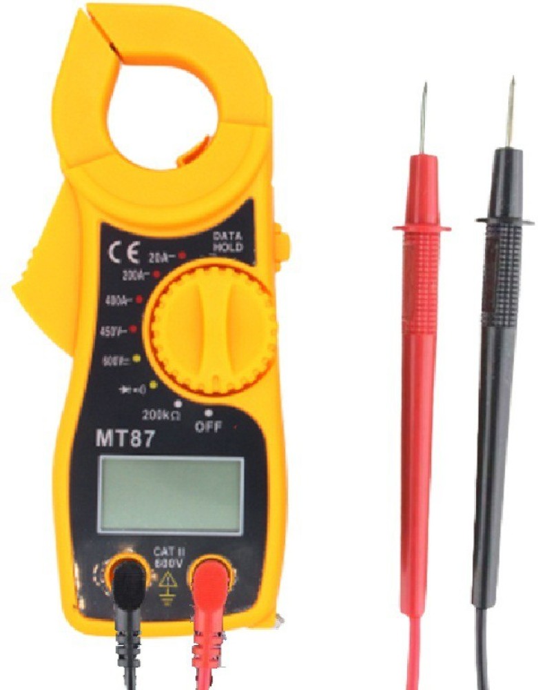 Divinext Digital Clamp Meter Electronic Clip on Tong Tester AC