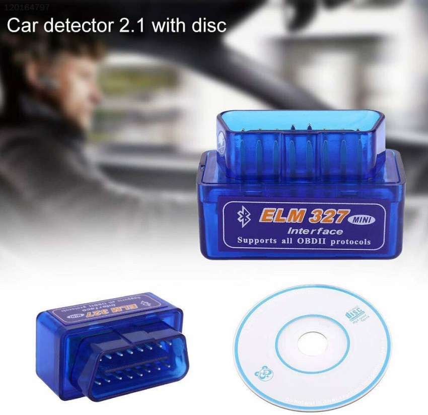 SPANTER Mini ELM327 Bluetooth V2.1 ELM 327 Car Code Reader OBD2 Car  Diagnostic Tool For OBDII Protocol For Android/Windows OBD Reader
