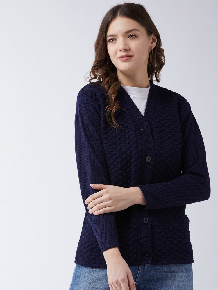 Dark blue women's on sale sweater