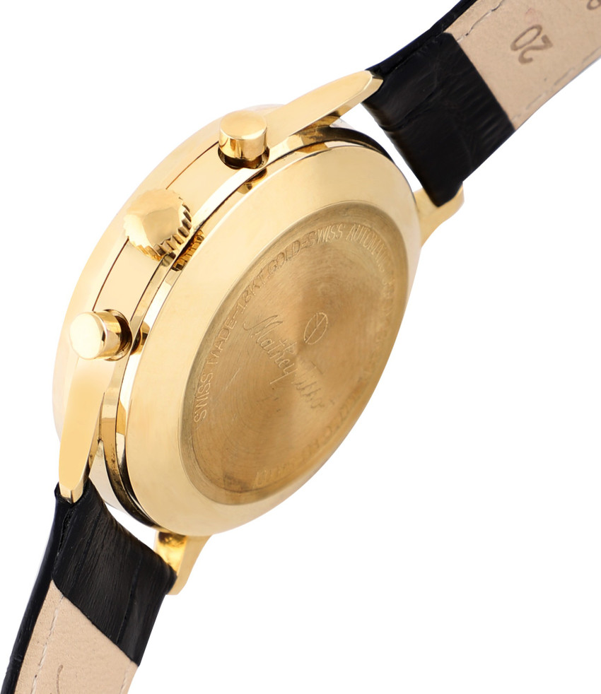 Mathey tissot 18k hotsell gold watch