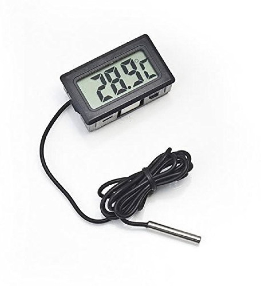 DGARYS Digital Temperature Meter with ON/OFF button, aquarium temperature  meter for fish tank