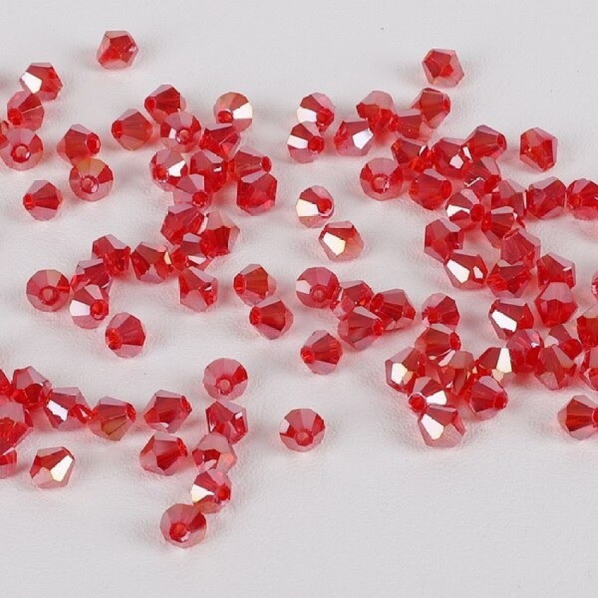 100pcs Crystal Rondelle Austria Faceted Loose Spacer Stone Beads