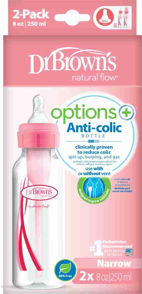 Dr brown's natural hot sale flow pink bottles