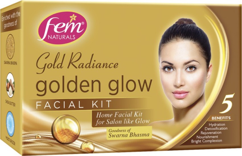 Fem golden glow facial kit / home facial kit - Price in India, Buy Fem  golden glow facial kit / home facial kit Online In India, Reviews, Ratings  & Features