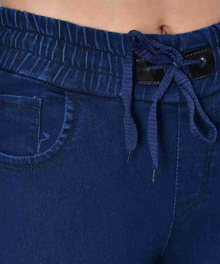 Plain M MODDY 590HW Jogger Style Dark Blue Jogger jeans For Girls, Waist  Size: 28-34 at Rs 340/piece in New Delhi