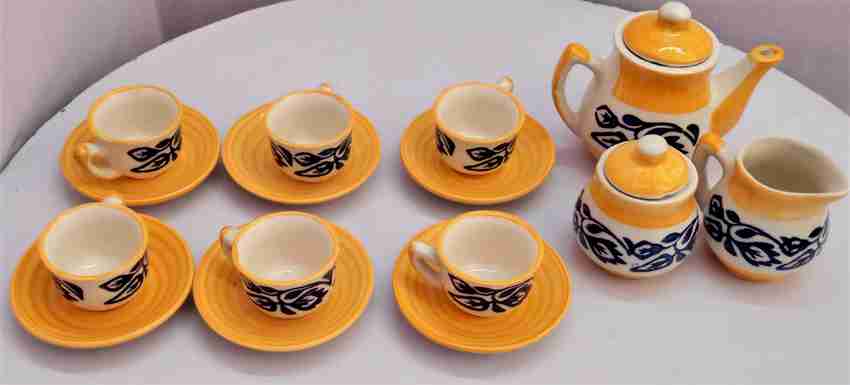 Ceramic tea sale set toy