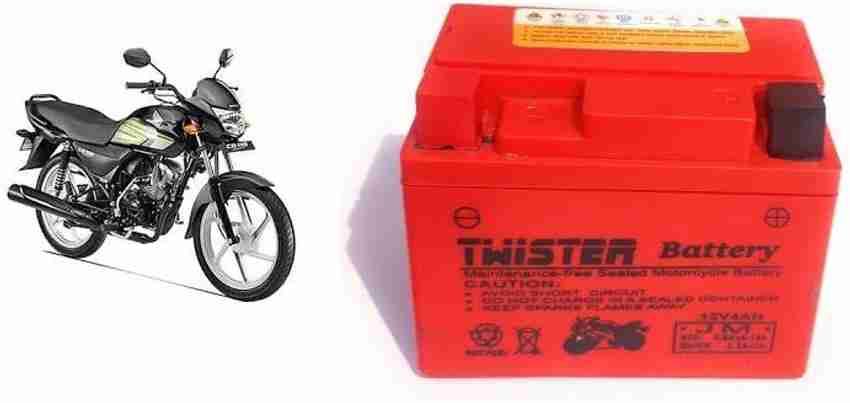 Twister Two Wheeler 12 12V 4 Ah Battery for Bike Price in India
