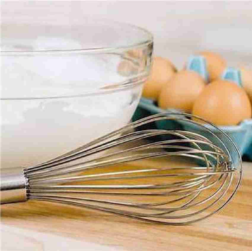 Stainless Steel 3-piece Balloon Wire Whisk Set 8- 10 -12 inch - On