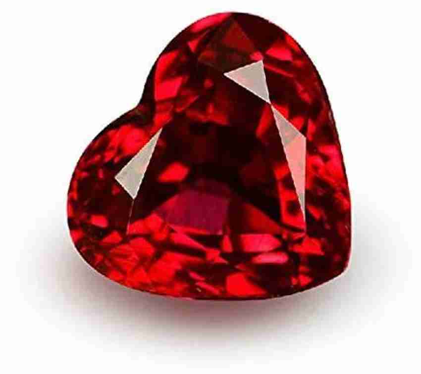 Red ruby clearance heart