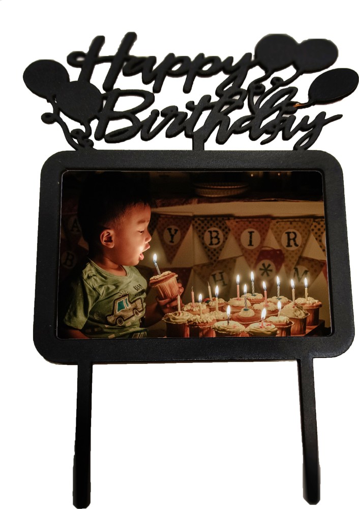 Beautiful Birthday Frames With Cake - Beautiful Photo Frame Happy Birthday  PNG Image | Transparent PNG Free Download on SeekPNG