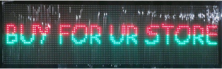 AJE P10 LED SCROLLING DISPLAY 4 FEET BY 1 FEET SANDWICH COLOR (RED / GREEN)  LED Display Price in India - Buy AJE P10 LED SCROLLING DISPLAY 4 FEET BY 1  FEET