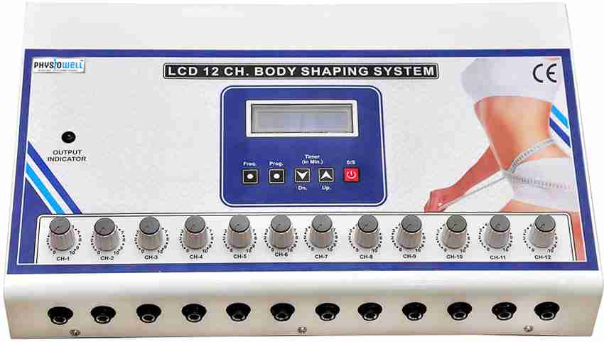 Physiowell Slimming Therapy Body Shaping Weight Loss Machine 12 Channel LCD 24 Pads Pain Relief Management Electrotherapy Device Price in India Buy Physiowell Slimming Therapy Body Shaping Weight Loss...