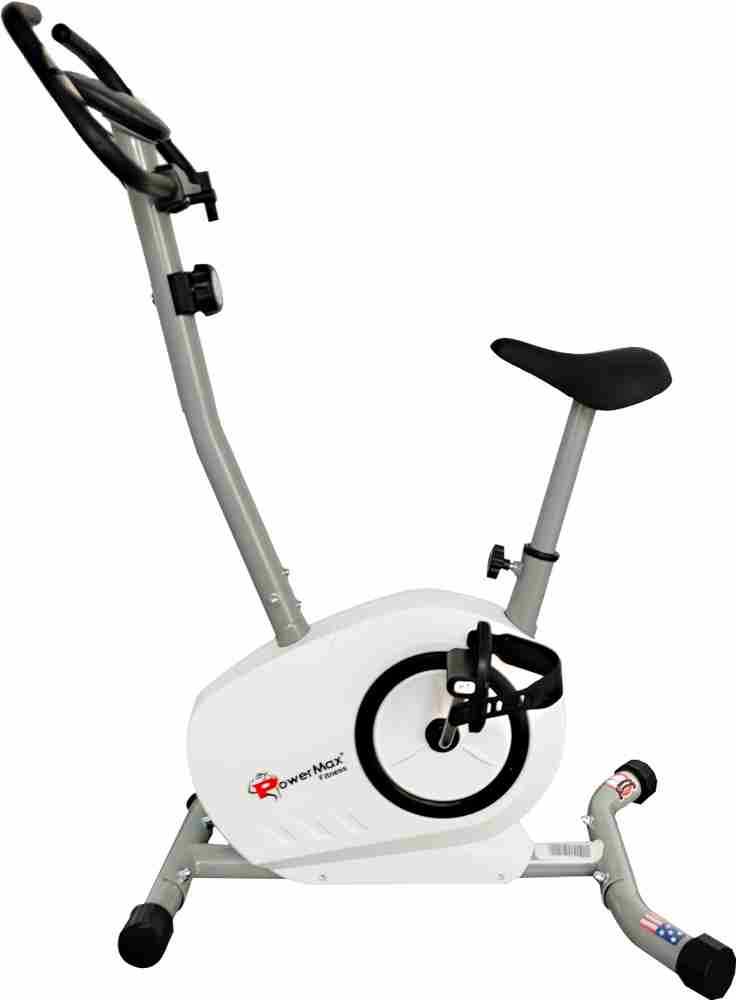 Powermax Fitness BU 515 Magnetic Upright Bike with LCD Display