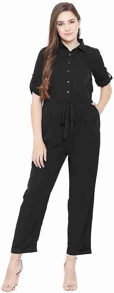FESHILIOUS Solid Self Design Women Jumpsuit Buy FESHILIOUS Solid Self Design Women Jumpsuit Online at Best Prices in India Flipkart
