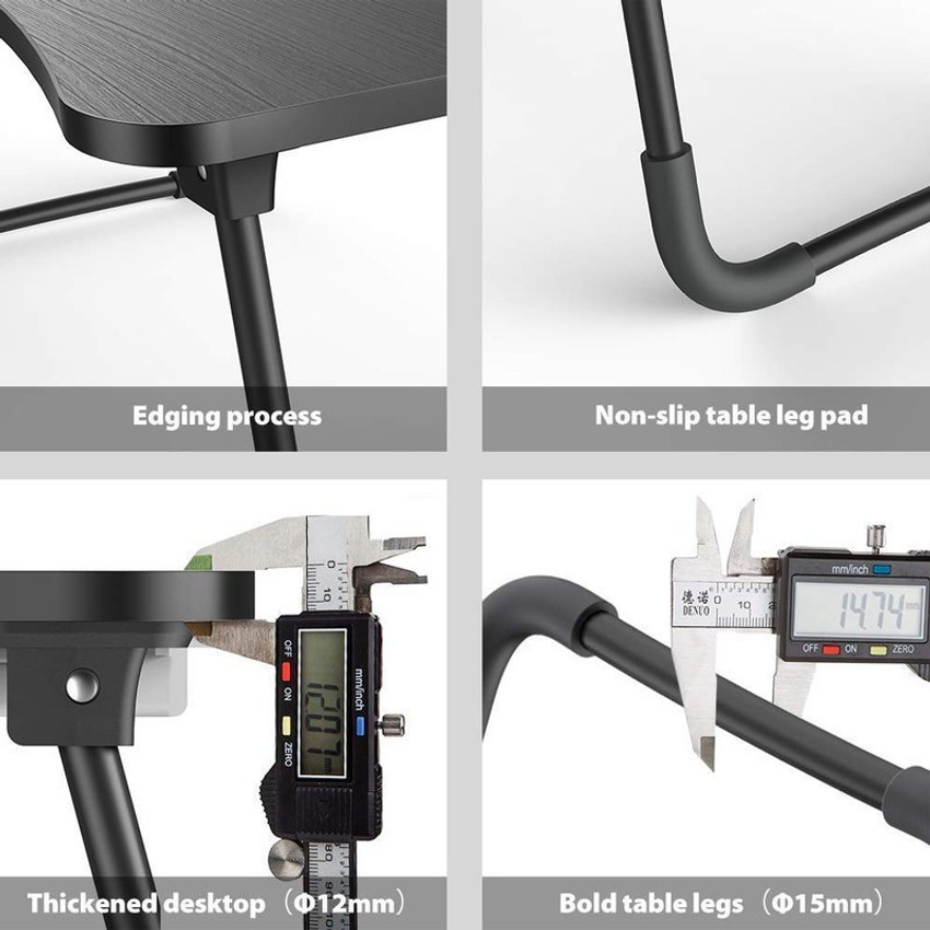 Callas adjustable outlet portable laptop table