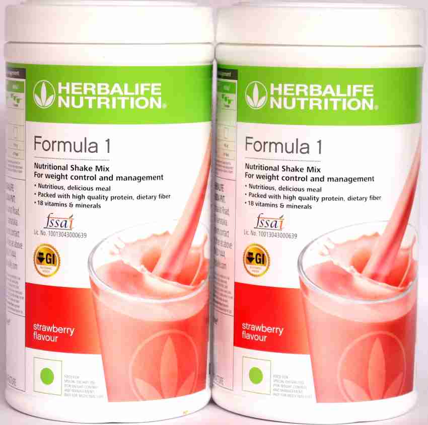 Herbalife Nutrition Formula 1 Strawberry And Protein 200 And Ginger