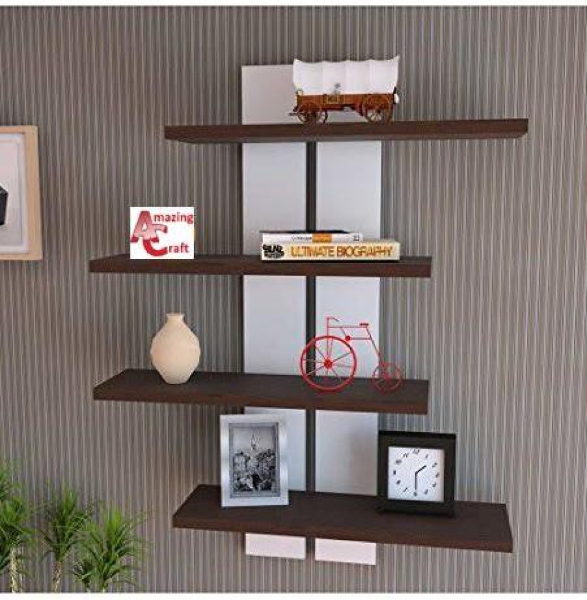 Craftreon MDF (Medium Density Fiber) Wall Shelf Price in India