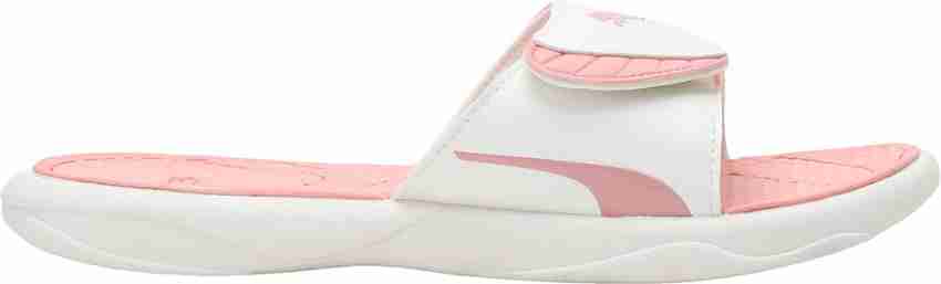 Blush best sale nike slides