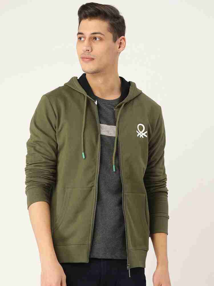 United Colors of Benetton Full Sleeve Solid Men Sweatshirt Buy