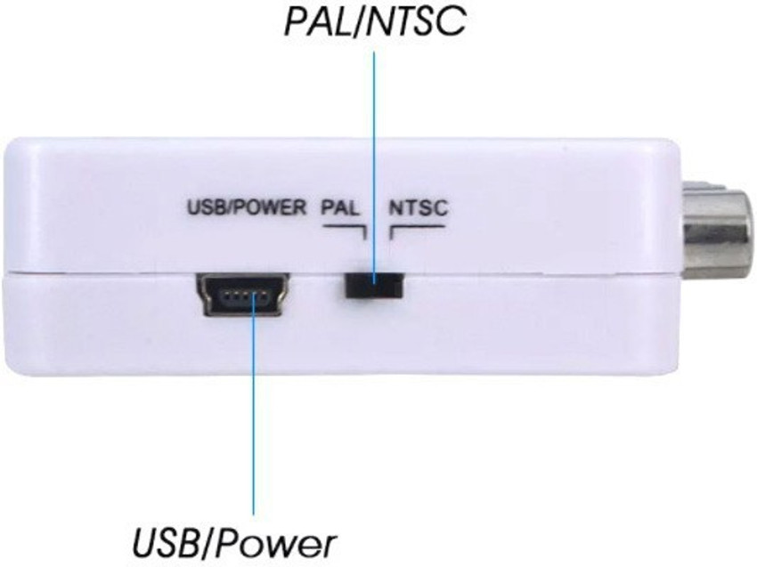 TERABYTE TV out Cable Terabyte MINI HDMI2AV UP Scaler 1080P HD