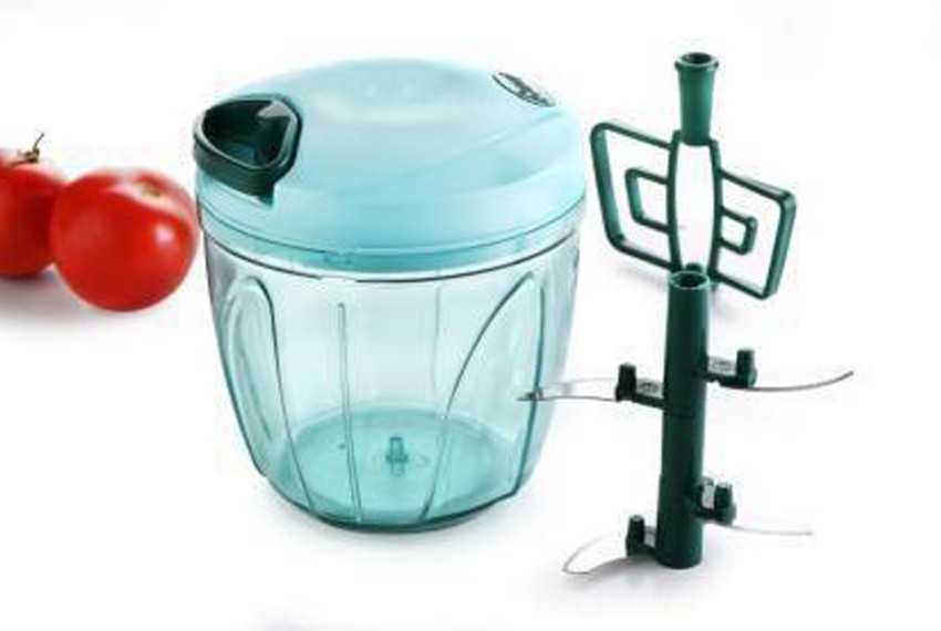 Plastic 950ml Vegetable Hand Chopper, For Kitchen