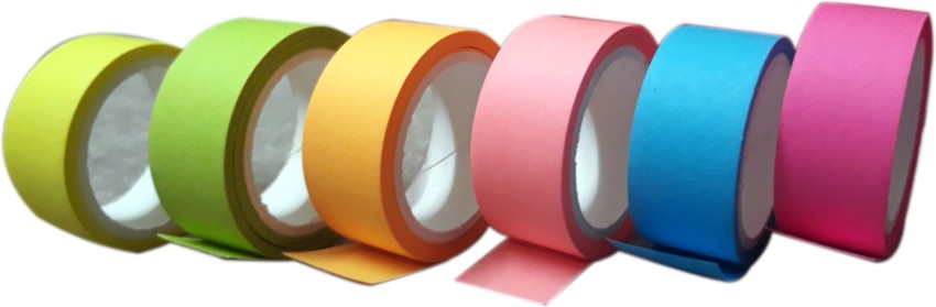 Colorations 1 Colored Masking Tape Value Pack - Set of 6