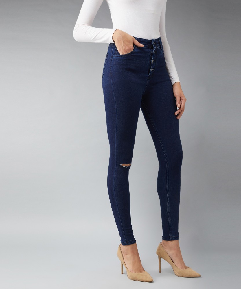 Old Navy Solid Blue Jeggings Size 8 (Petite) - 52% off