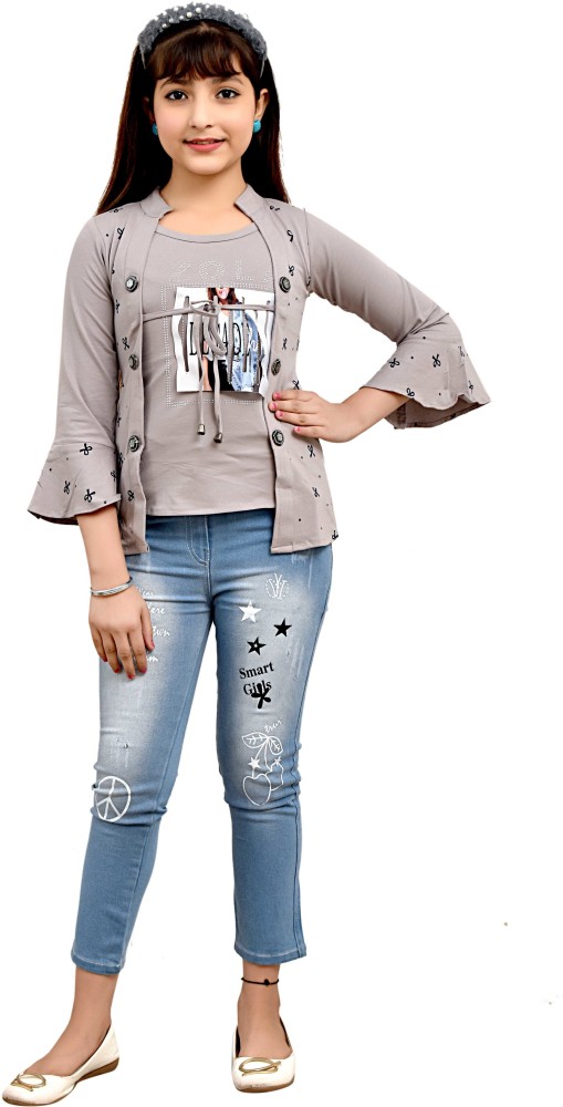 Jeans top for girls flipkart sale