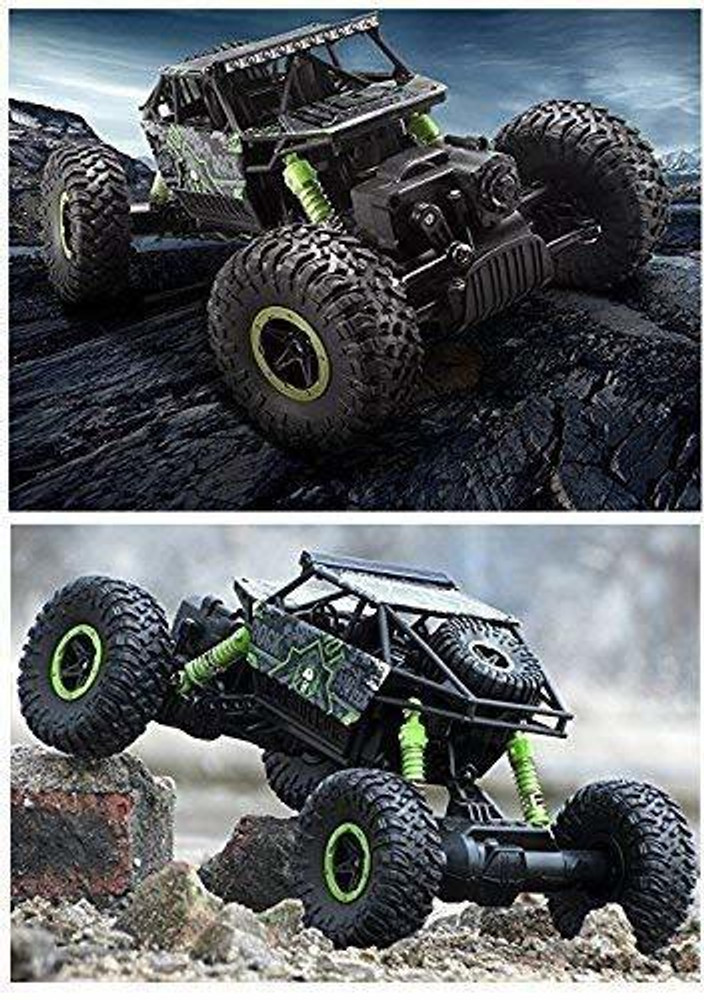 Azon Enterprise Remote Control Car for Kids 2.4 GHz 4x4 RC Toys Monster Truck for 6 Year Old Boys Green Remote Control Car for Kids 2.4 GHz 4x4 RC Toys Monster