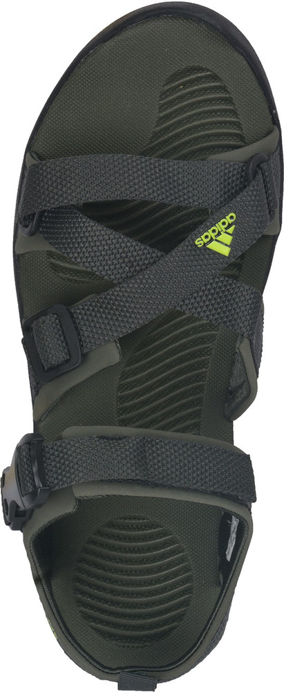 adidas olive floaters