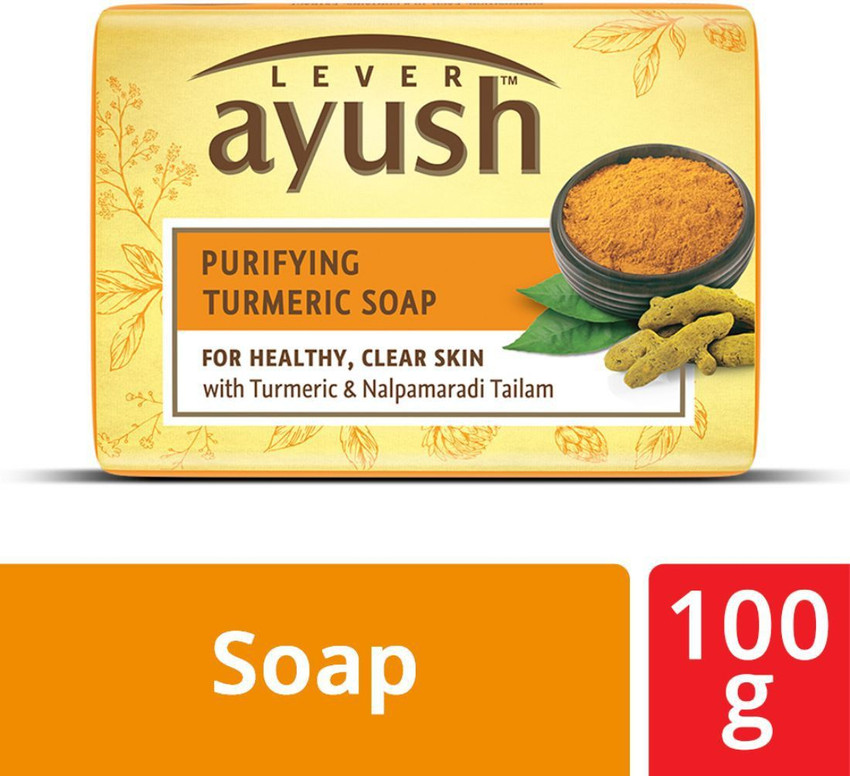 Lever Ayush Purifying Turmeric Soap