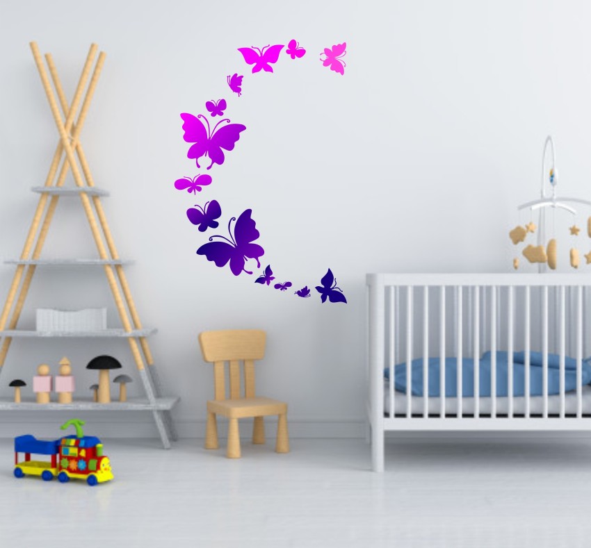 LVIN Big Size Tree And Colorful Butterfly Décor Large Wall Stickers For  Home - LV-073 Price in India - Buy LVIN Big Size Tree And Colorful  Butterfly Décor Large Wall Stickers For