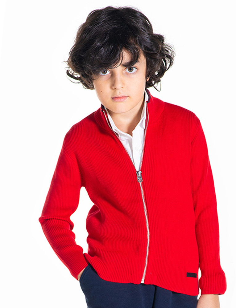 Cherry red sweater online