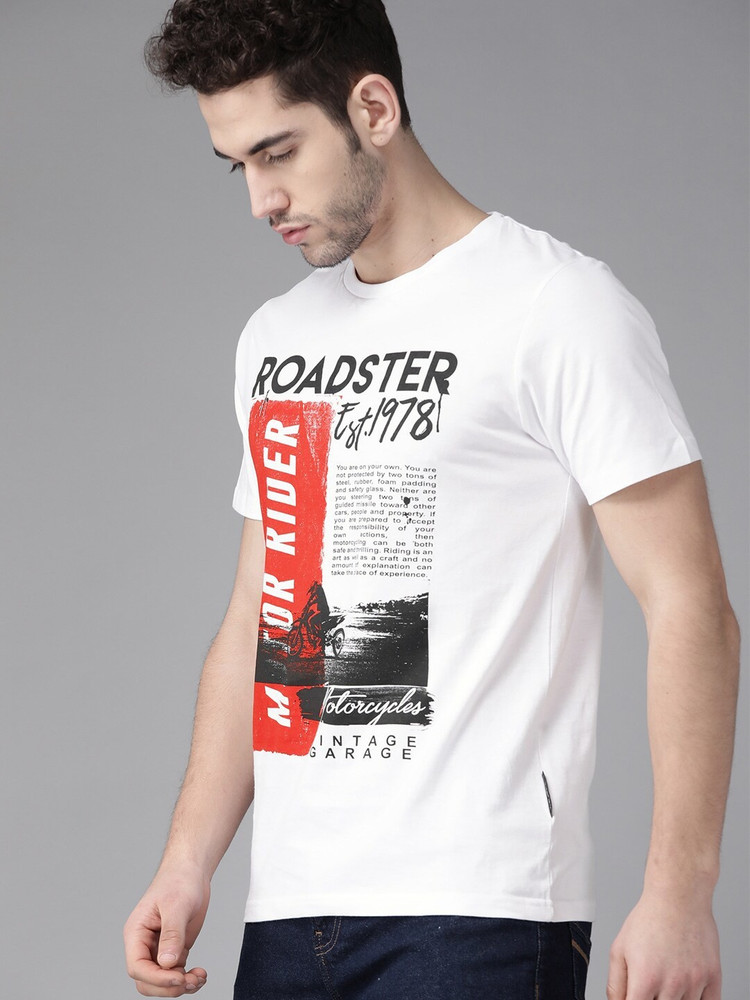roadster t shirt flipkart