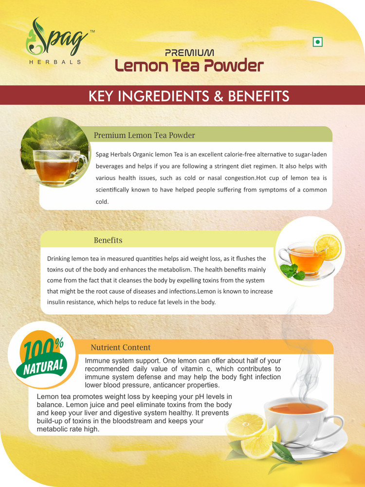 Uses of lemon tea hot sale
