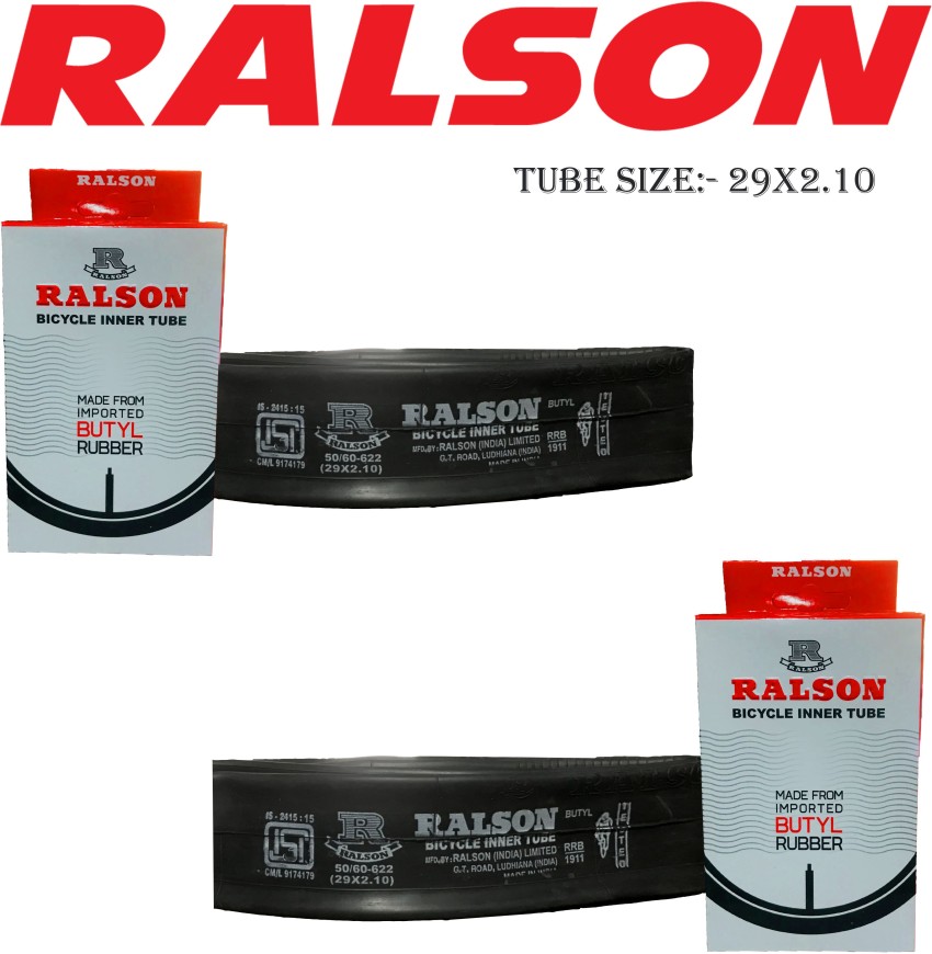 RALSON TUBE 29X2.10 AMERICAN VALVE 2 MOULDED TUBE