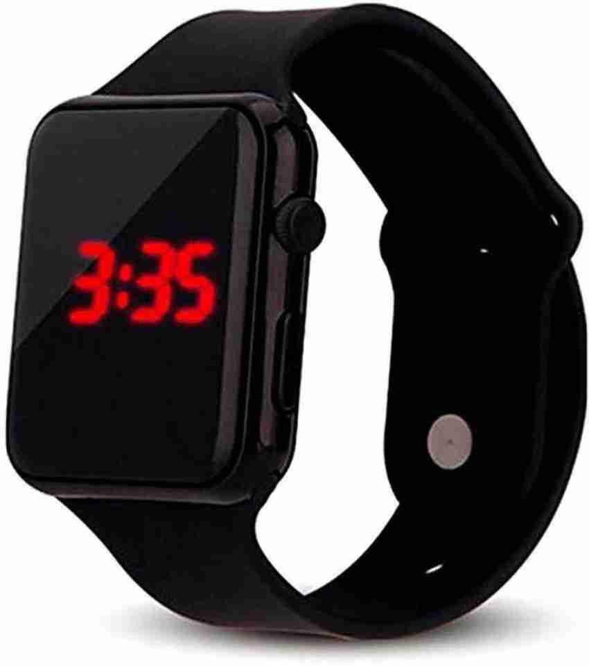 Led square watch discount