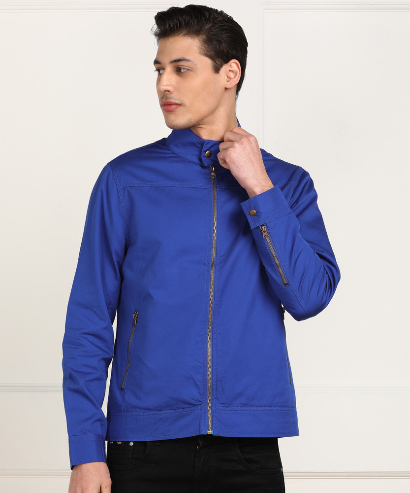 FLYING MACHINE Full Sleeve Solid Men Jacket