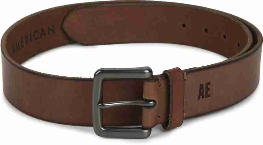 American Eagle Outfitters Men Brown Genuine Leather Belt Brown