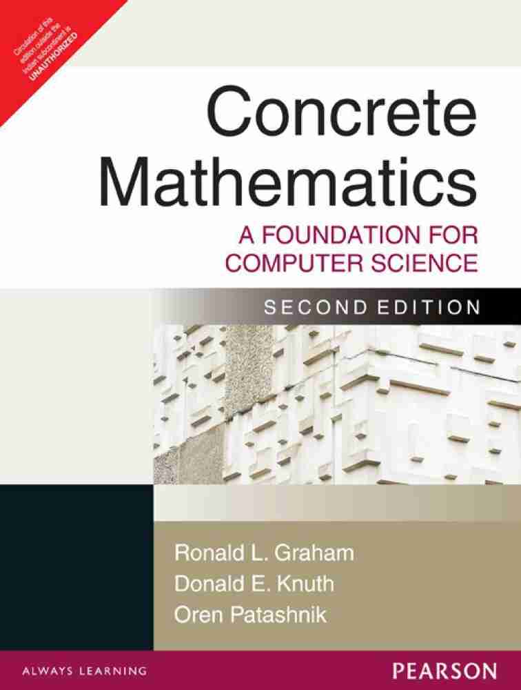 Concrete Mathematics: Buy Concrete Mathematics by Graham Ronald L