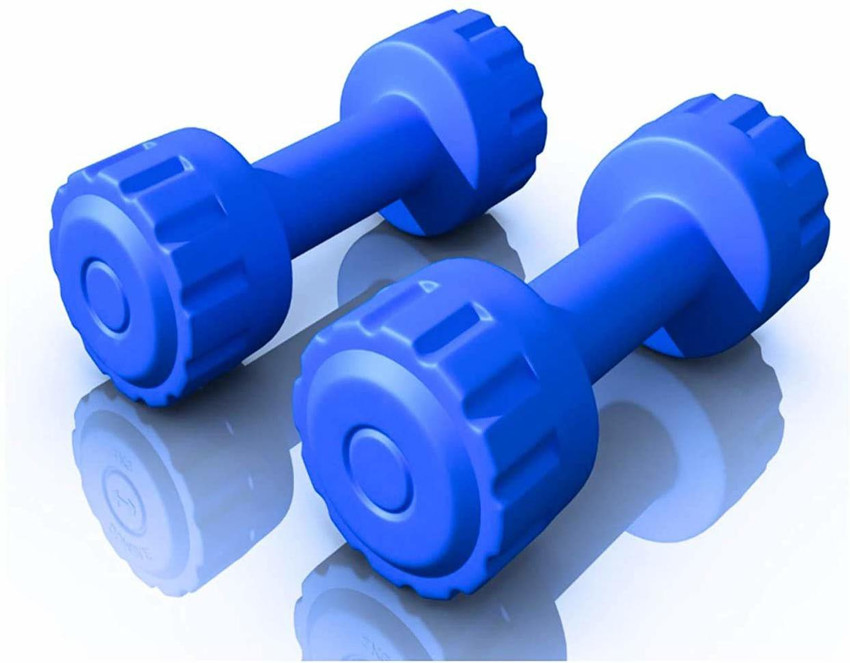 STARX PVC 2 kg Filled Dumbbells set of 2 PC Fixed Weight Dumbbell Buy STARX PVC 2 kg Filled Dumbbells set of 2 PC Fixed Weight Dumbbell Online at Best Prices