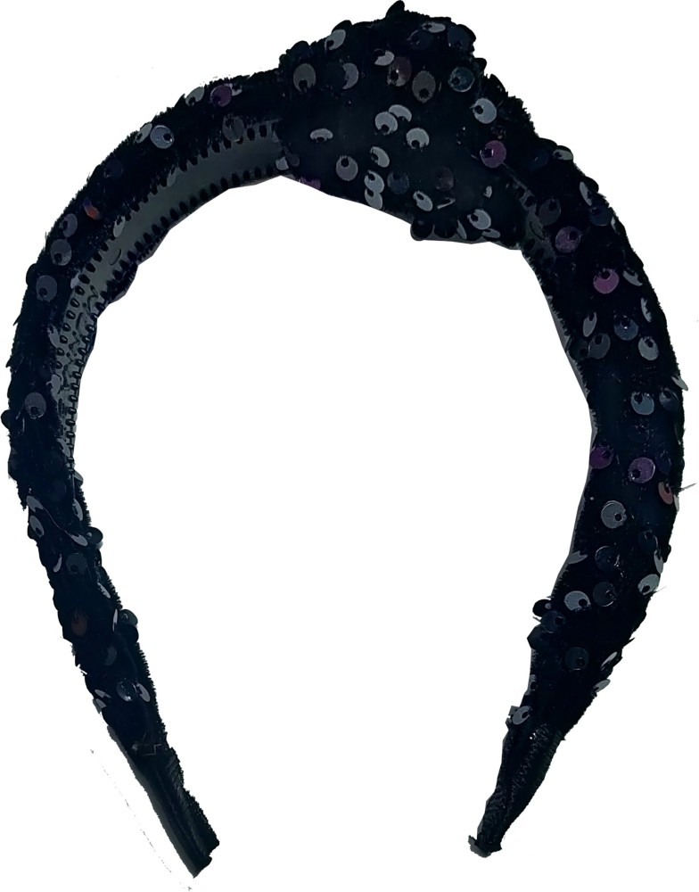 Blueberry Black Colour Star Print Bunny Knot Detailing Hair Band Buy  Blueberry Black Colour Star Print Bunny Knot Detailing Hair Band Online at  Best Price in India  Nykaa