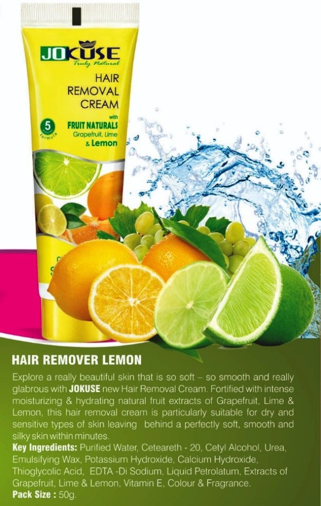 Jokuse Hair Removal Cream with Lime Lemon Cream Price in India