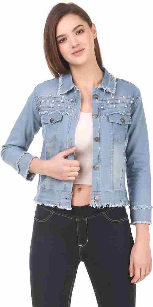 Western Denim Jacket | S | M | Pale Blue | Womens | PP DNM