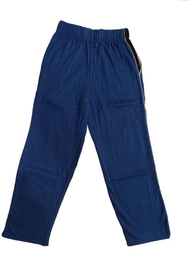Buy ESSA Men's Cotton Slim Fit Track Pants - Navy(X-Large) Online
