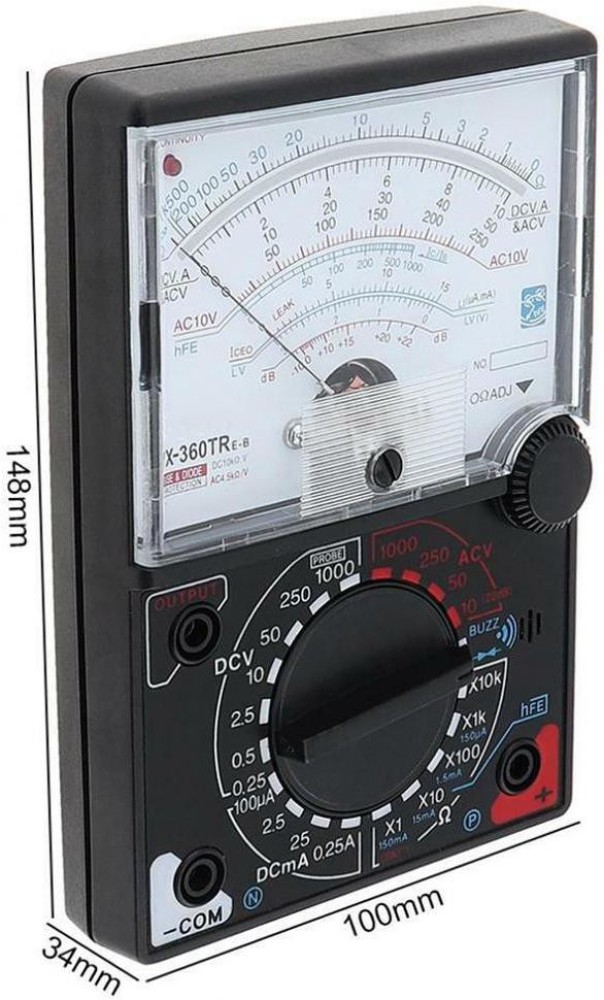 Svojas Analog Multimeter Testing Voltmeter Ohmmeter Measure Ac