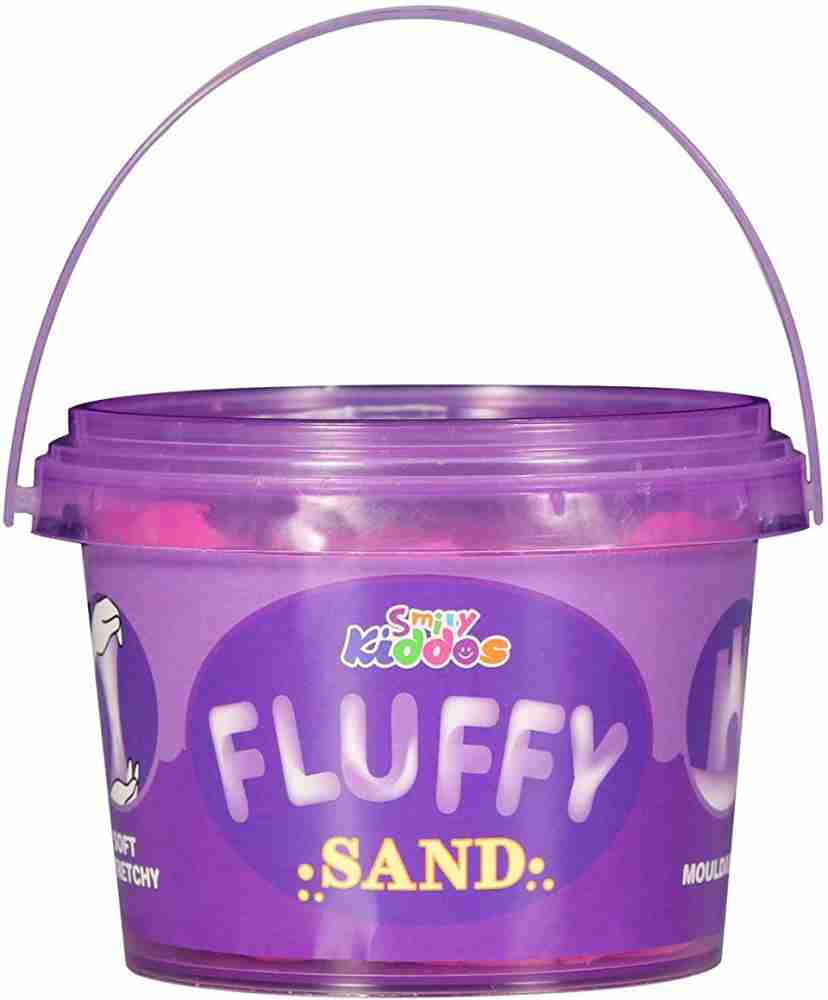 KTS®Kinetic Sand 500g Purple Colour for Kids with Assorted Moulds
