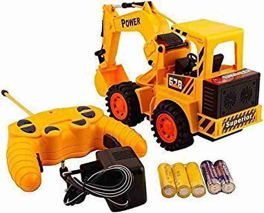ALLAMWAR Wireless Remote Control Hydraulic JCB Excavator with